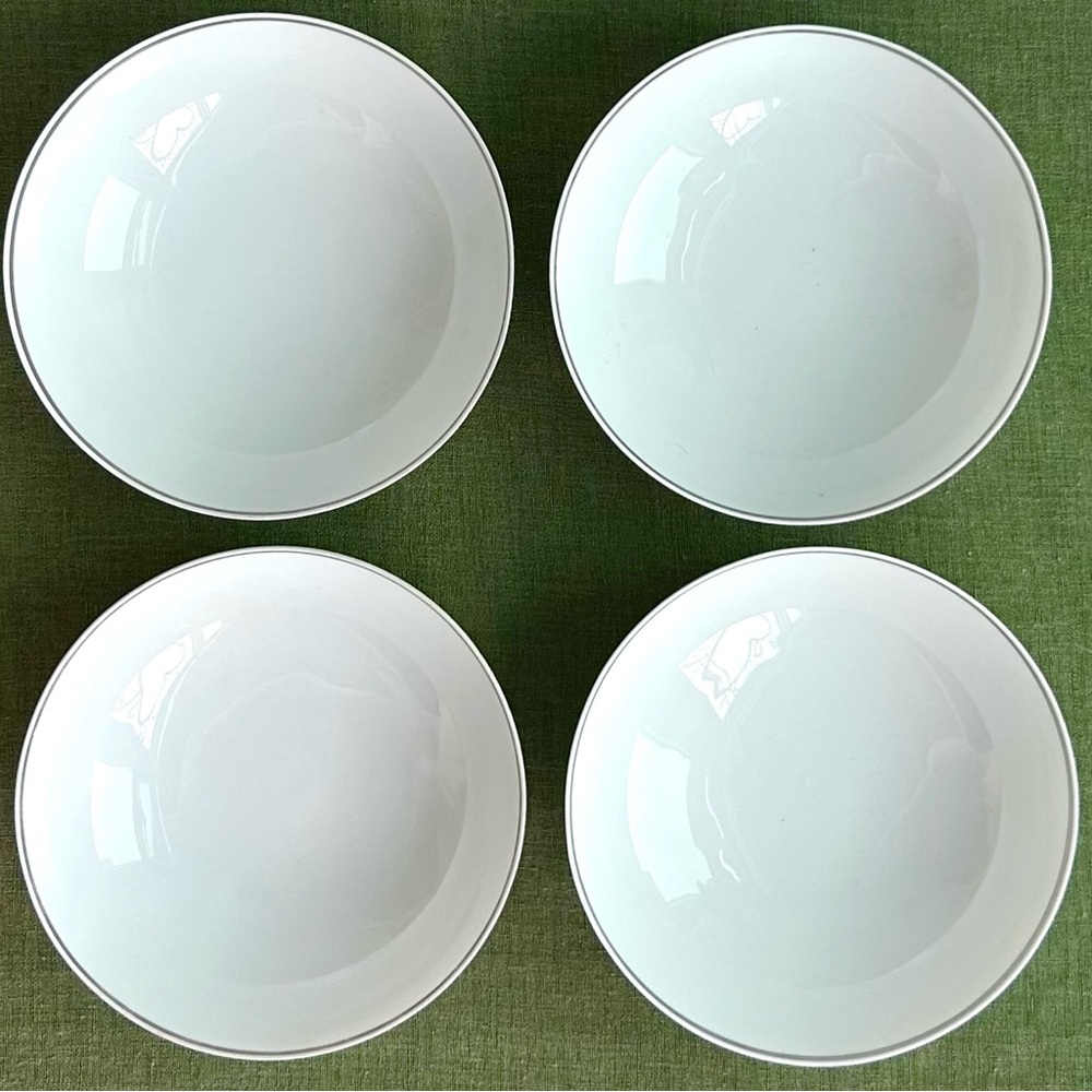 (3) ROSENTHAL century white (platinum band) by tapio wirkkala/studio linnea - Picture 2 of 7